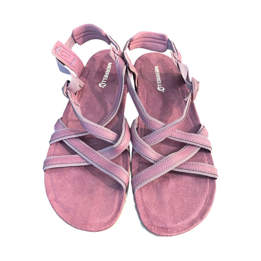 Merrell Terran Ari Lattice Sandals - Purple - Size 9